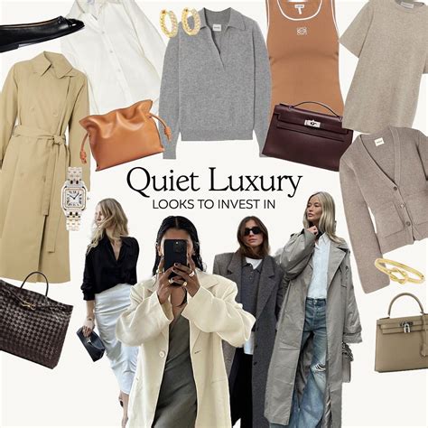 the quiet luxury trend